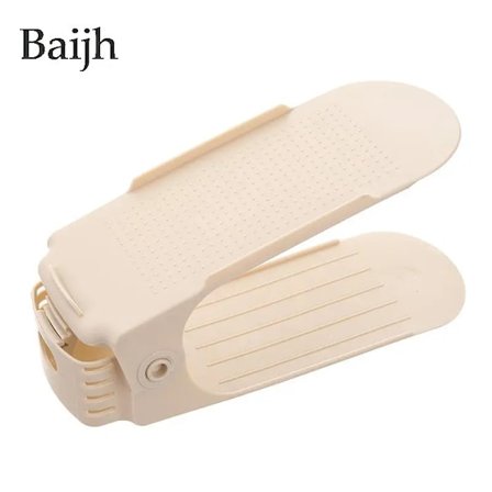 6 delar Slitstark Justerbar Sko Arrangör Garderob Skor Förvaring Skor Support Slot Prysssparande Skor Förvaring