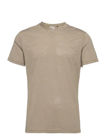 Perf Tee Sthlm Sthlm Beige Björn Borg