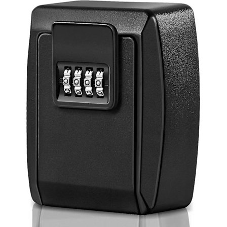 Stor Nøgleboks til Væggen med 4-cifret Kombinationslås, Nulstillelig, Udendørs Nøgleboks