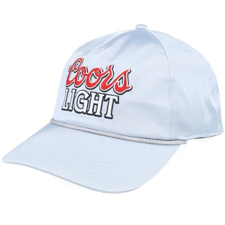 American Needle - Grå adjustable Caps - Coors Light Blazer Grey A-Frame Adjustable @ Hatstore