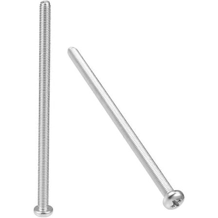 M5x100mm Phillips-kantaruuvi Phillips-koneruuvit pultti 10 kpl