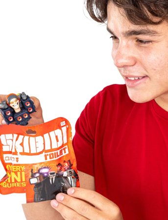 Skibdi Toilet Skibidi Toilet Mini Mystery Figures 2 Ass Cdu - Multi/patterned - ONE SIZE