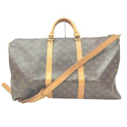 Louis Vuitton Vintage, Pre-owned Canvas louis-vuitton-bags Bruin, unisex, Maat:ONE Size