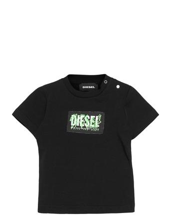 Tjustx62B T-Shirt T-shirts Short-sleeved Svart Diesel