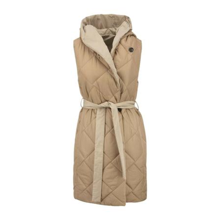 Peserico Reversible padded waistcoat with hood inbo, Dame Vest