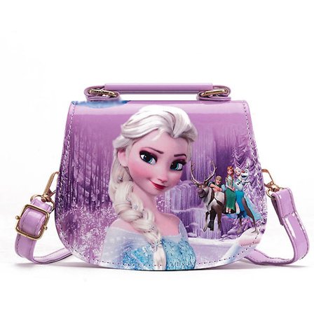 Frossen Elsa Princess Skulder Bag Barn Jenter Håndveske Skulderreim Veske Bursdagsgave