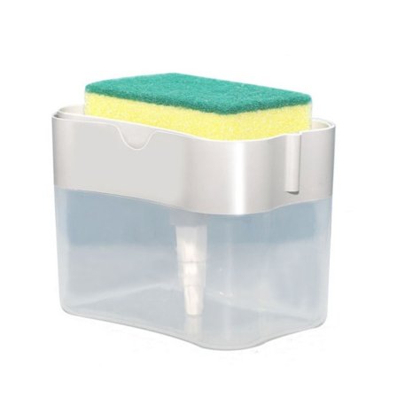 Press Out Box tvålpump dispenser GRÅ grey