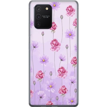 Yhteensopiva Puhelinkuori Samsung Galaxy S10 Lite Petal Reverie Lilac Mist