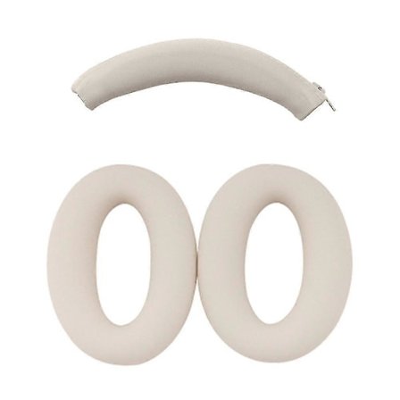 For Sony WH-XB910N Hodetelefon Hodebånd + Øreputer Dekselsett Silikon Beskyttende Hylster (FMY)