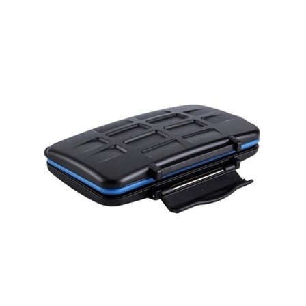 JJC minneskortfodral för 2xCF 2xSD 2x MSD 2x SIM 2xMicro SI