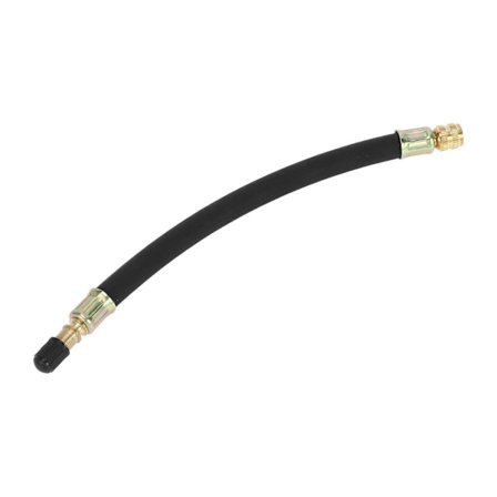 Dækventilstamme Luftpåfyldningsadapter 210 mm Gummi Sort Dækventilforlænger (FMY)