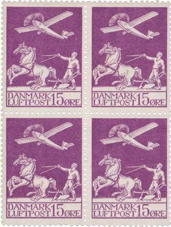 Danmark 1926 - AFA 145 - 4-blok - Postfrisk