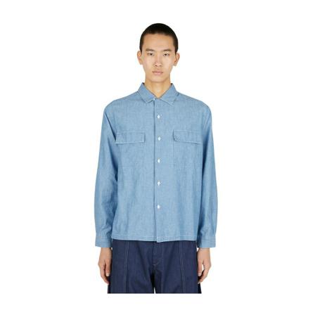 Levi's, Shirts Blauw, Heren, Maat:XL