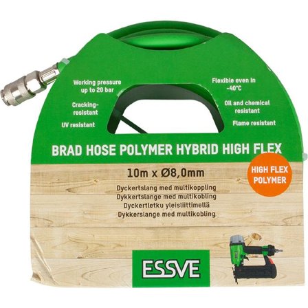 ESSVE High Flex Dykkertslange 10 m, Maskintilbehør & forbruk