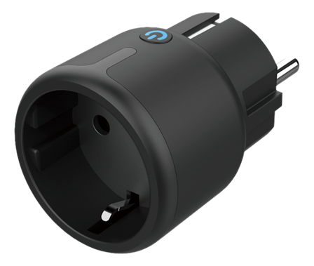 Deltaco Smart Home Veggplugg Sort