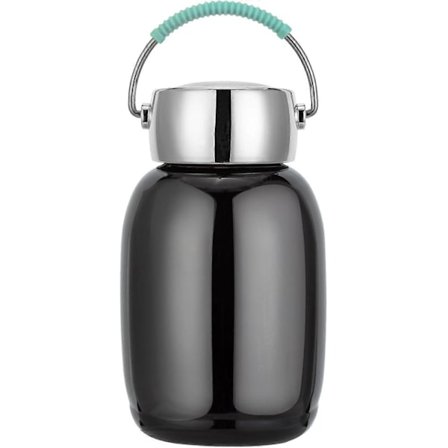 Mini Isoleret Vandflaske i Rustfrit Stål, 260 ml Lille Vakuum Metal Termokande Lækagesikker Flaske til Sport Juice Mælk