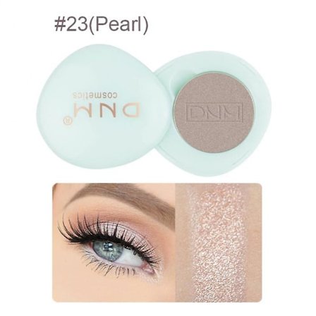 Dnm 30 farver Monokrom Øjenskygge Palet Perlemor Mat Glitrende Pudder Lysnende Reparerende Silkeorm Jord Øjenskygge