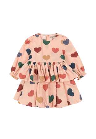 Konges Sløjd ELIN DRESS GOTS Klänningar Dam Rosa 2Y