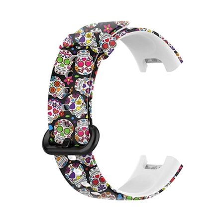 Xiaomi Redmi Watch 2 Lite klockarmband i silikon med coolt mönster - Färgglad Skalle