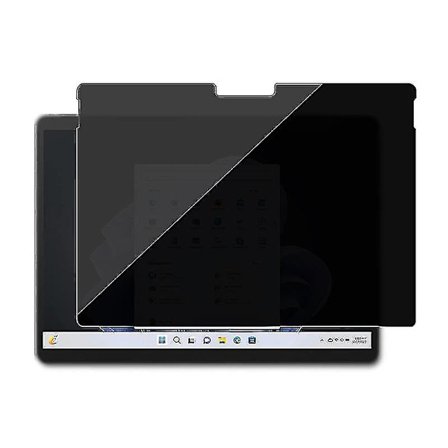 Microsoft Surface Pro 9 13 tommer Privacy Screen Anti-glare Klæbende Filter Silikone Statisk Cling Tablet Film