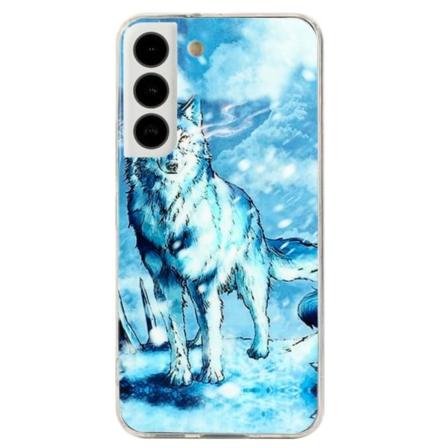 Deco Samsung Galaxy S22 Suojakotelo - Lumi Wolf Blue
