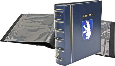 Grønland - FDC-album med plads til 104 FDC'er eller breve
