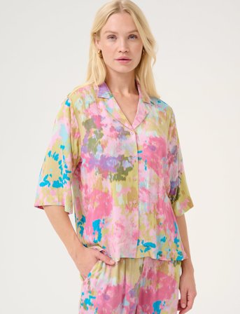 Culture Cuvalerie Andrea Ss Shirt - Pink - S