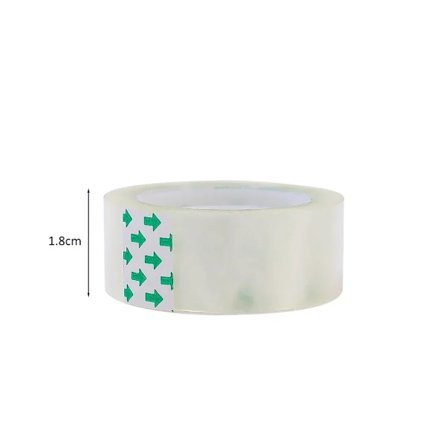 10/5/1 Rullar Premium Transparent Tejp 0.8cm 1.2cm 1.8cm Multifunktion Högviskös Självhäftande Tejp för Presentinslagning och Packning