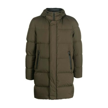 Herno, Pi 00245Ul 11106 Coat Groen, Heren, Maat:XL