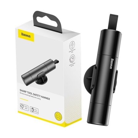 Bil Sikkerhed Hammer Auto Nødsituation Glas Vindue Afbryder Sikkerhed Sele Kutter