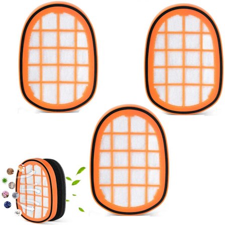 ING Støvsugerfiltre 3 Stykker Støvsuger Skumfilter Støvsuger Skumfilter Filter til Philips Speedpro Max 8000 Cp0663/01 7000