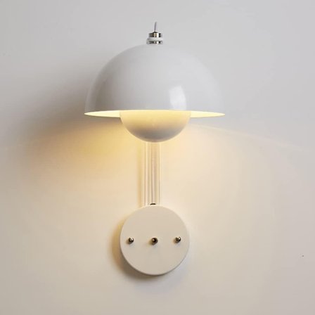 Metallinen seinävalaisin – Macaron-seinävalaisin makuuhuoneeseen ja olohuoneeseen, kukkakuvio, lukuvalo, seinään asennettava valaisin_TF_TF