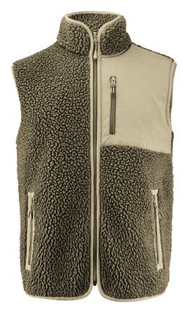 James Harvest Kingsley Pile Vest Grønn, Klær