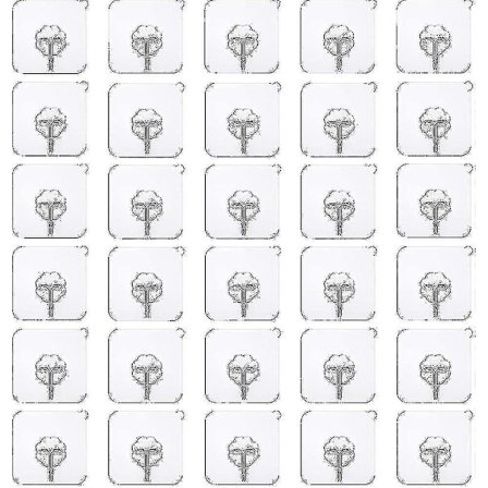 30-pack självhäftande krokar, kraftiga väggkrokar, starka självhäftande krokar 10 kg (FMY)