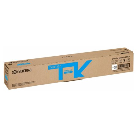 KYOCERA Toner TK-8115C Cyan - Lyreco - Toner och bläck - Tonerkassetter - Toner Kyocera