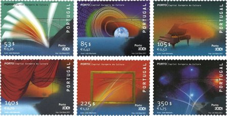 Portugal - Porto europæisk kulturhovedstad - Postfrisk sæt 6v