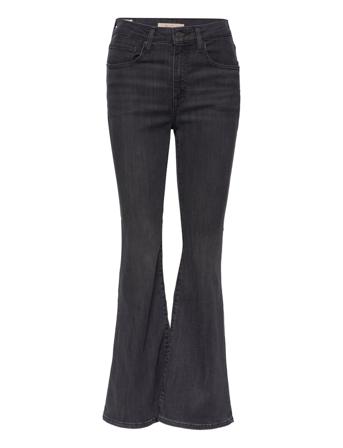 726 Hr Flare Washed Black Tide Jeans Med Svaj Grå LEVI ́S Women