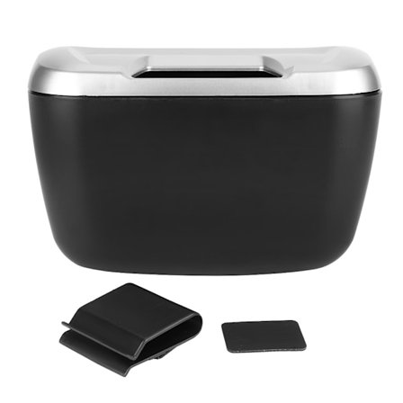 Kannettava auton roskakori jäteastia pölysäiliö säilytysteline sisätiloihin