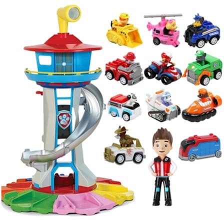 Paw Patrol Lookout Tower Lekset med Fordon & Actionfigurer[YDE]
