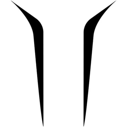 Bilstripe klistremerke Racing Stripe klistremerke Vinyl Film DIY Lang Stripe