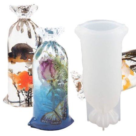 1 stk 3D Form Lucky Bag Form Silikone Form