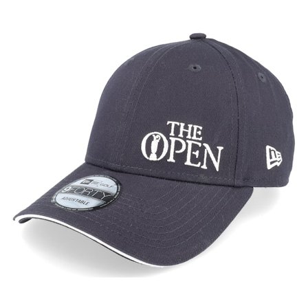 New Era - Blå adjustable Keps - Flawless 9FORTY The Open Navy/White Adjustable @ Hatstore