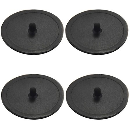 4X Sokea Suodatin Takaisinhuuhtelulevy Kumi Espresso-koneille Keittopään Takaisinhuuhtelutiiviste