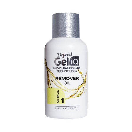 Depend Gel iQ Remover Oil, Metod 1 Nagellacksremover Unisex 35ML