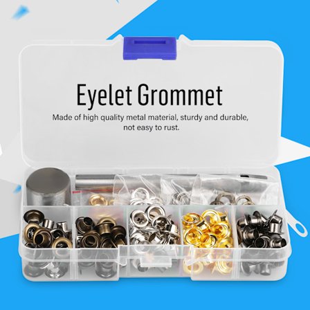 Malje med skive og 3 stk. håndverktøysett (5 mm x 220 stk.)