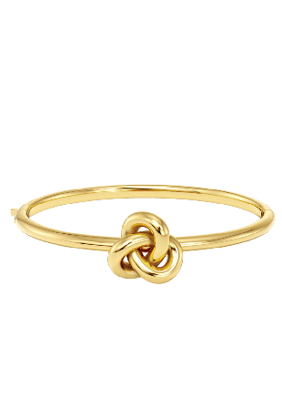 Edblad Infinity Knot Bangle Gold Smycken & klockor Dam Guld LARGE