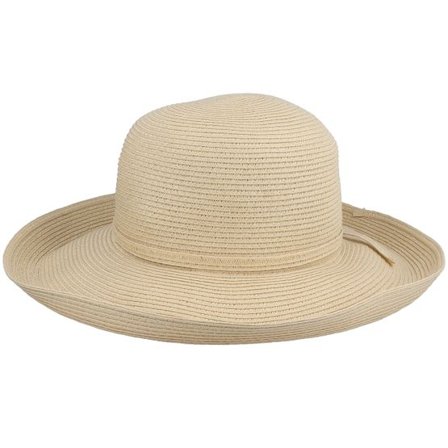 Sur la tête - Beige straw Hatt - Traveller Beige Sun Hat @ Hatstore