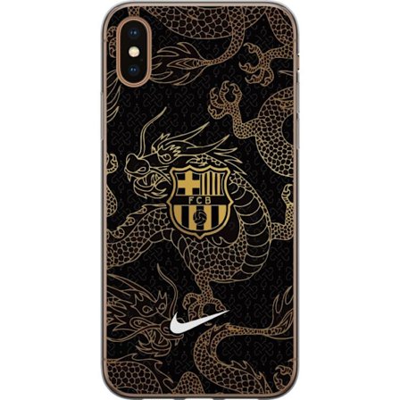 Yhteensopiva Puhelinkuori Apple iPhone X FC Barcelona