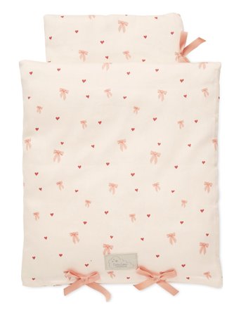 Cam Cam Copenhagen Doll's Bedding - Gots - Bows - Pink - ONE SIZE