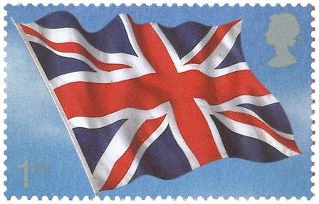 England 2004 - Union Flag: Rule Britannia! - 2004 - Postfrisk frimærke